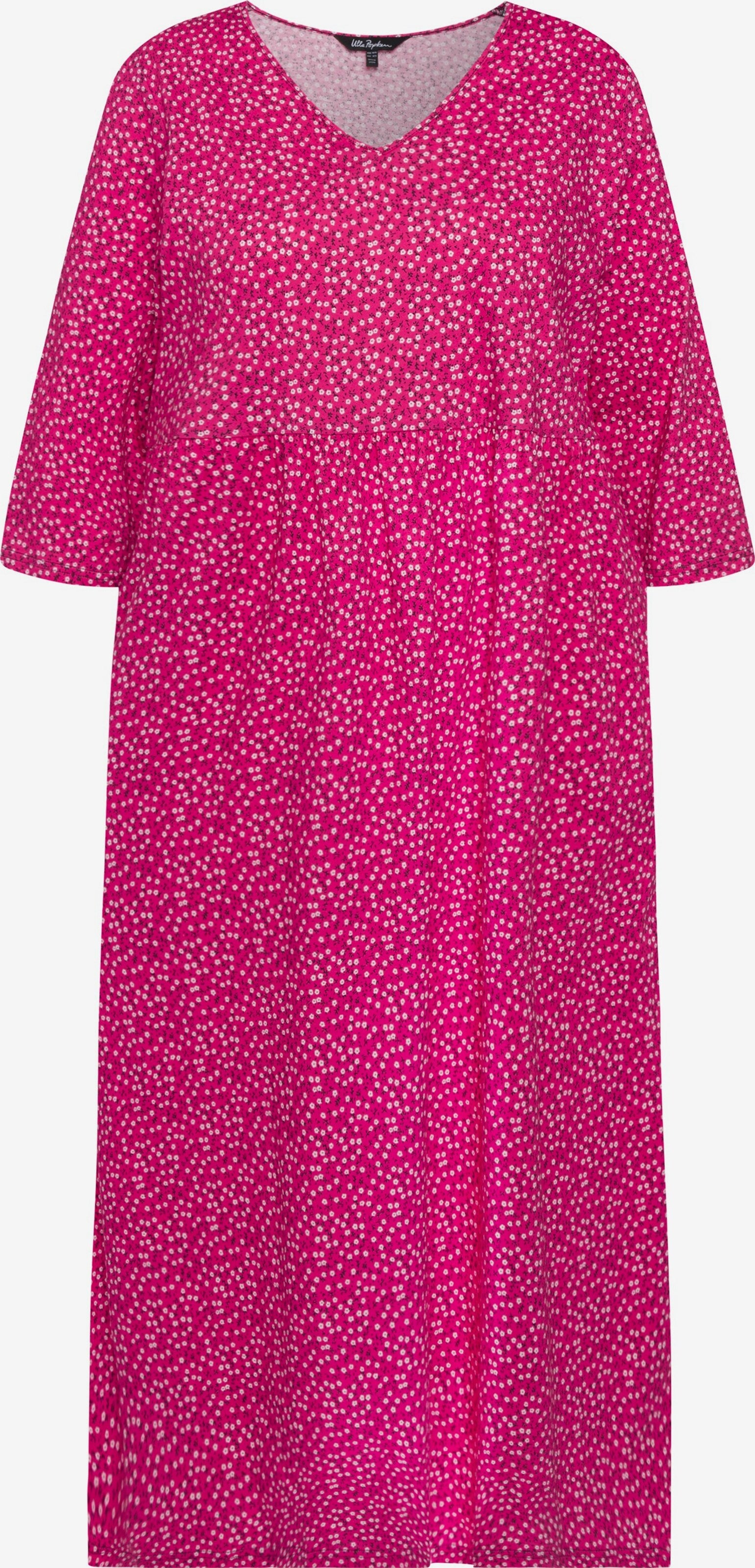 Ulla Popken Maxi Jurken Jurk Dames Magenta