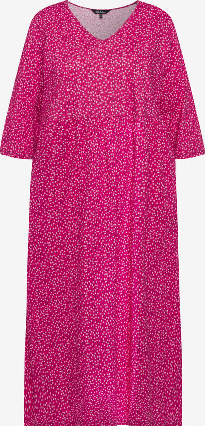 Ulla Popken Maxi Jurken Jurk Dames Magenta