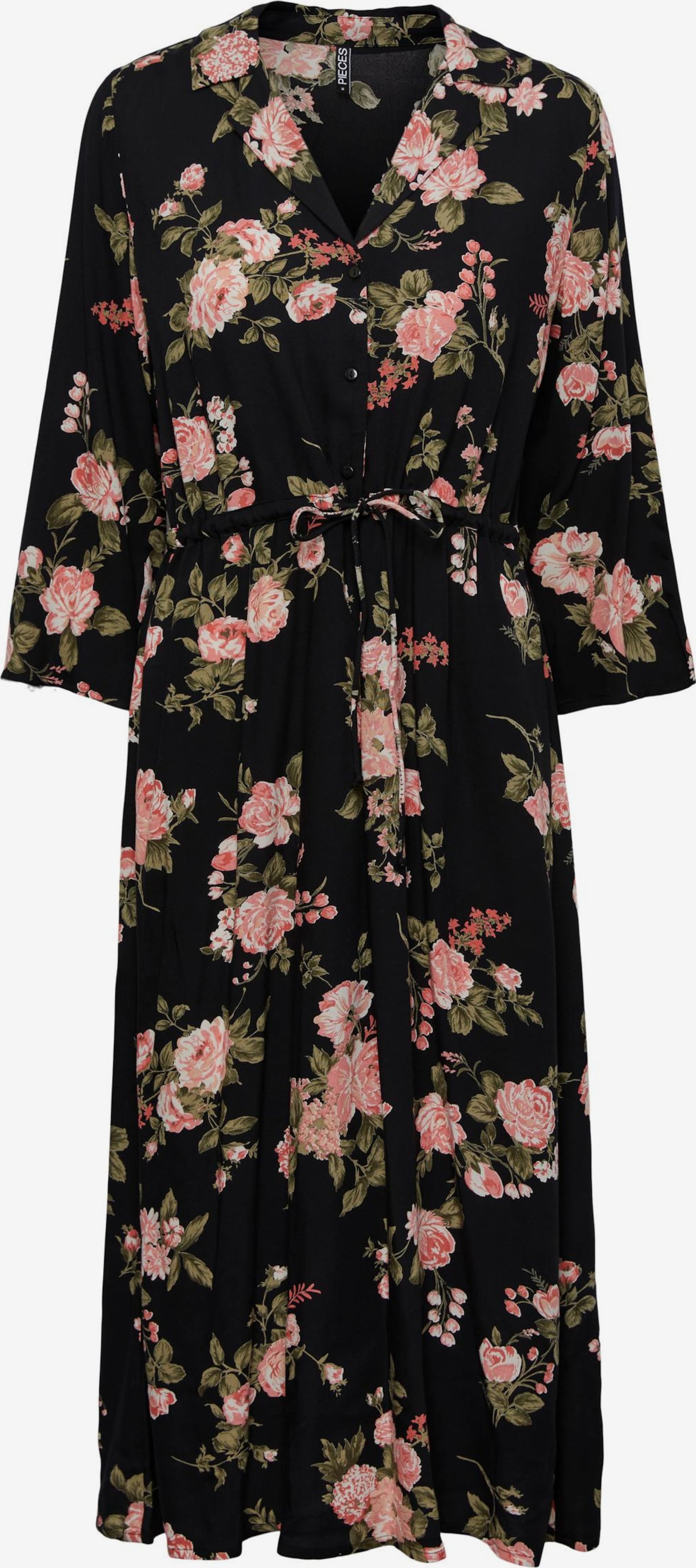  Blousejurken Blousejurk Nya Dames Zwart