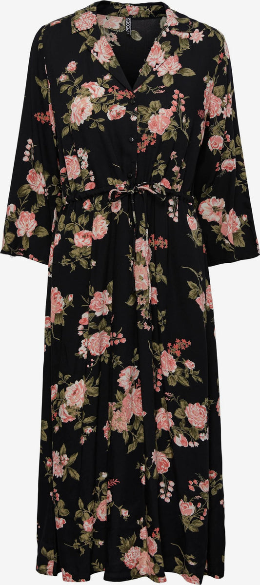  Blousejurken Blousejurk Nya Dames Zwart