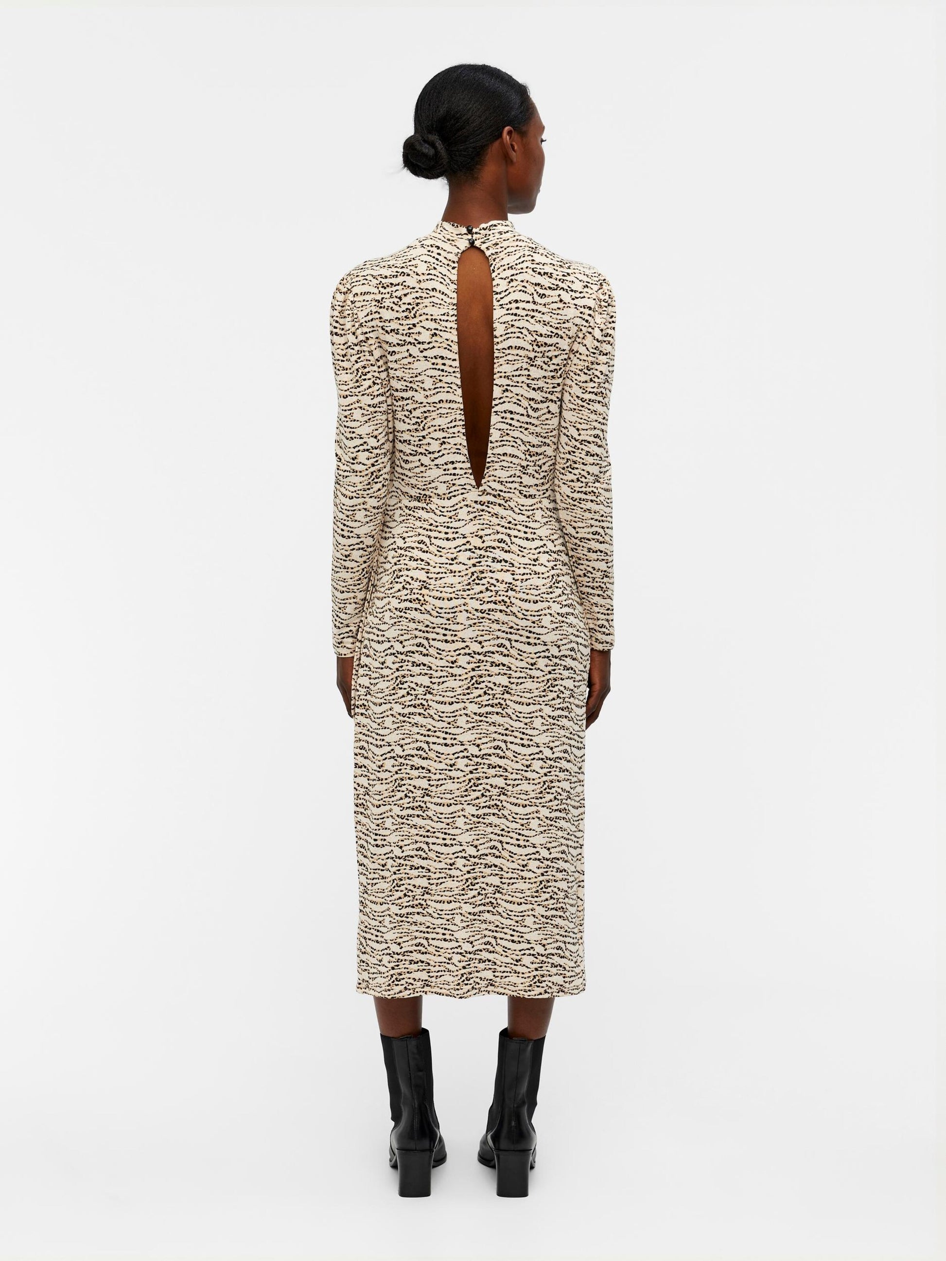 Object Maxi Jurken Jurk Anika Dames Beige / Crème