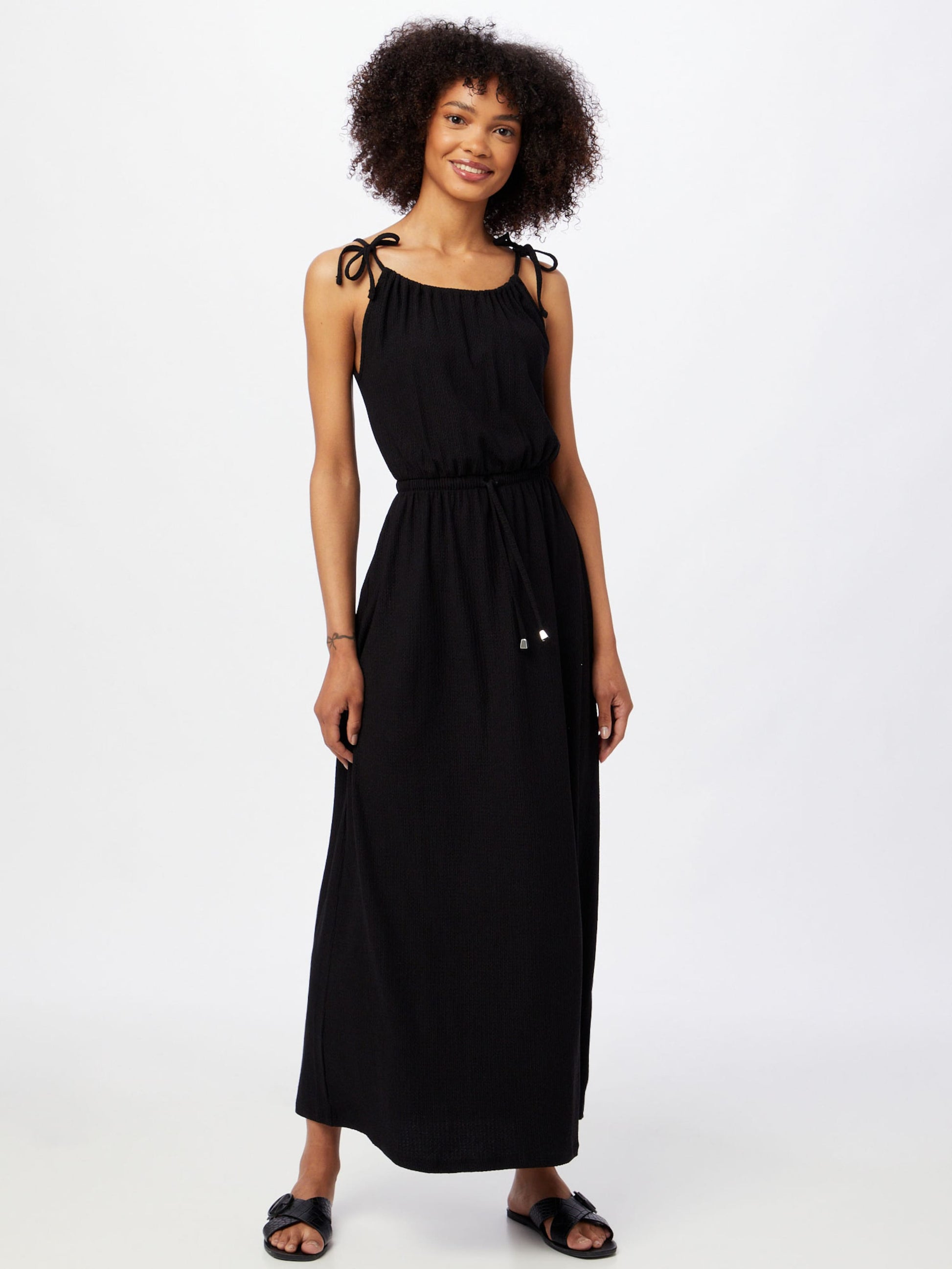About You Maxi Jurken Jurk Nathalie Dames Zwart