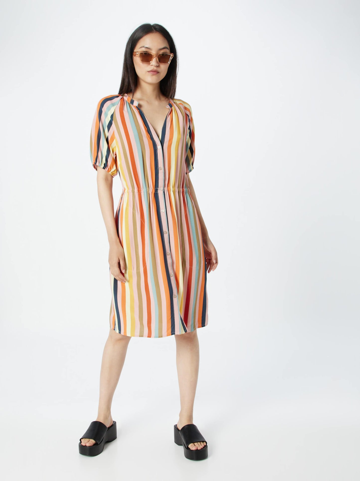 Part Two Blousejurken Blousejurk Bently Dames Gemengde Kleuren