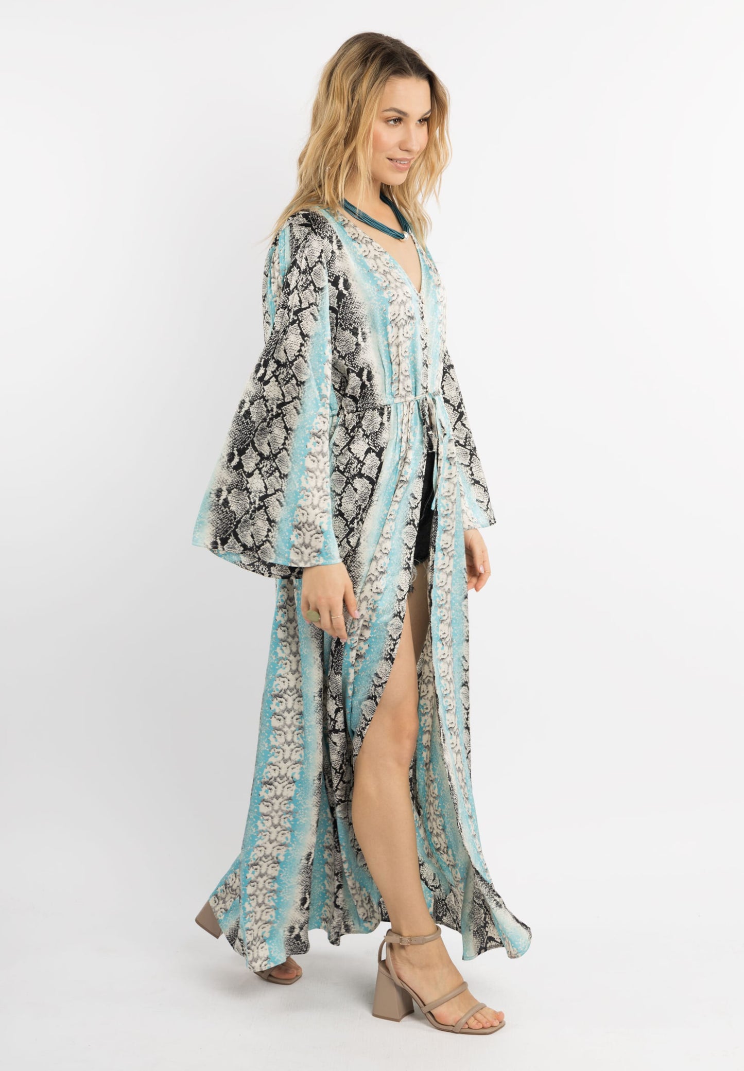 IZIA Strandjurkjes Strandjurk Dames Aqua