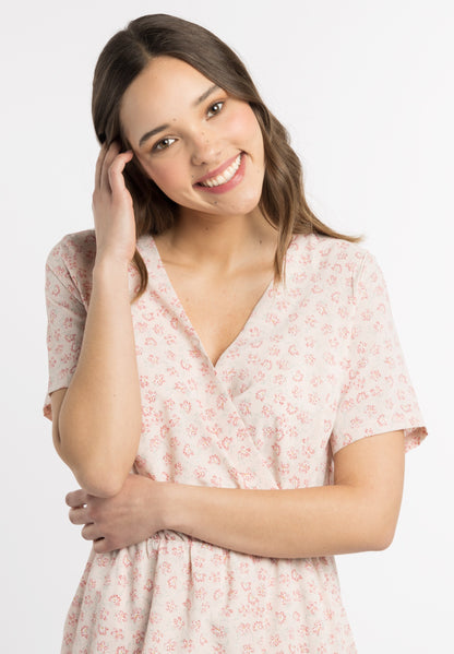 MyMO Zomerjurken Zomerjurk Dames Oudroze / Lichtroze