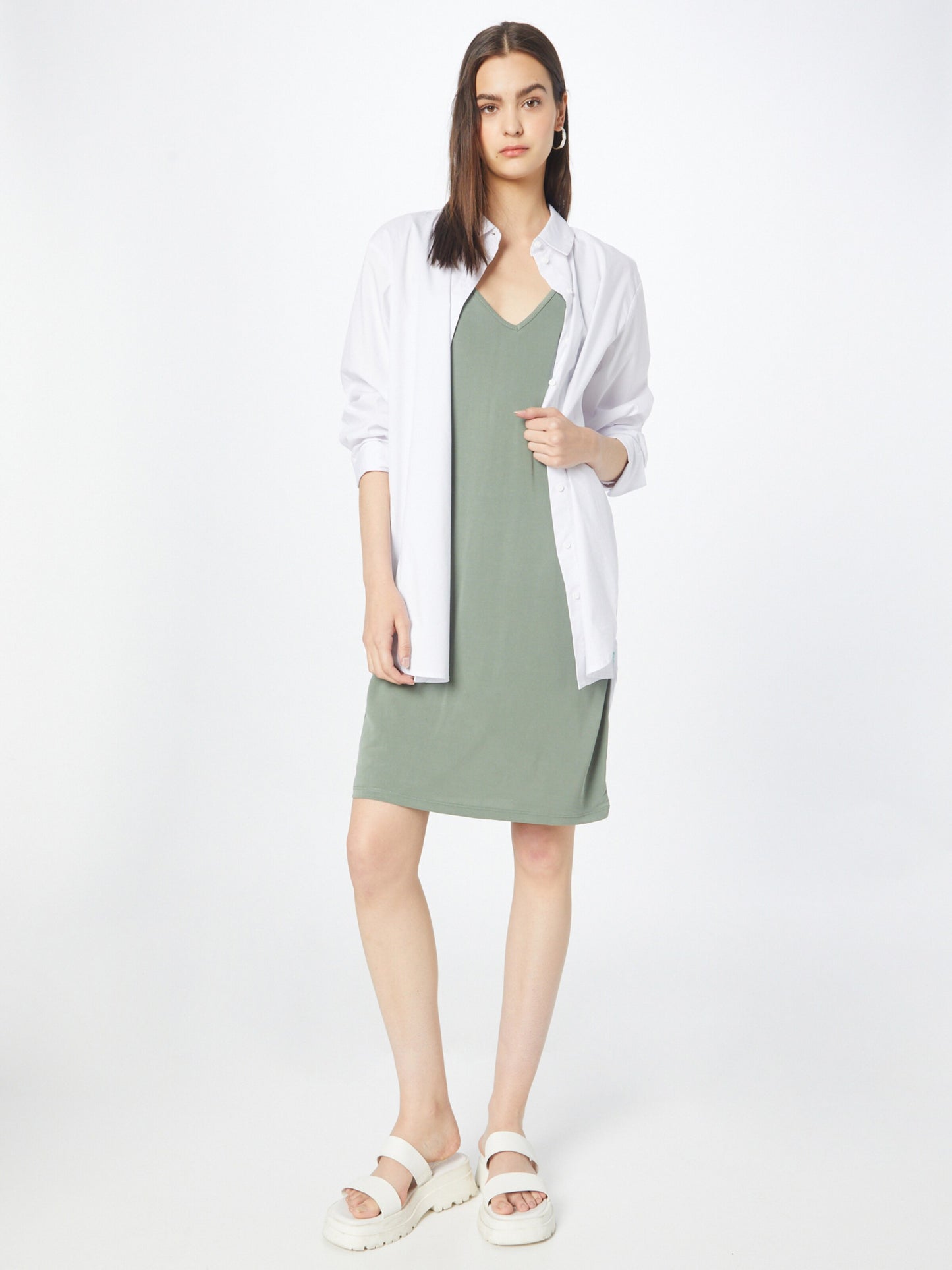 Vero Moda Zomerjurken Zomerjurk Filli Dames Groen
